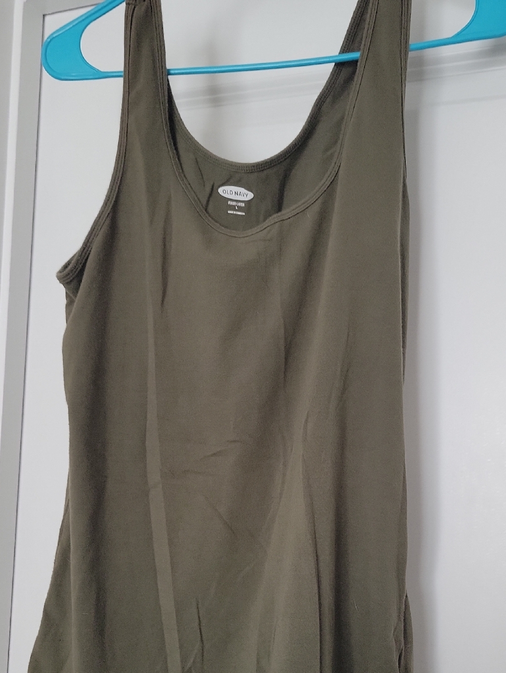 Old Navy Olive Scoop Neck Tank - Women's